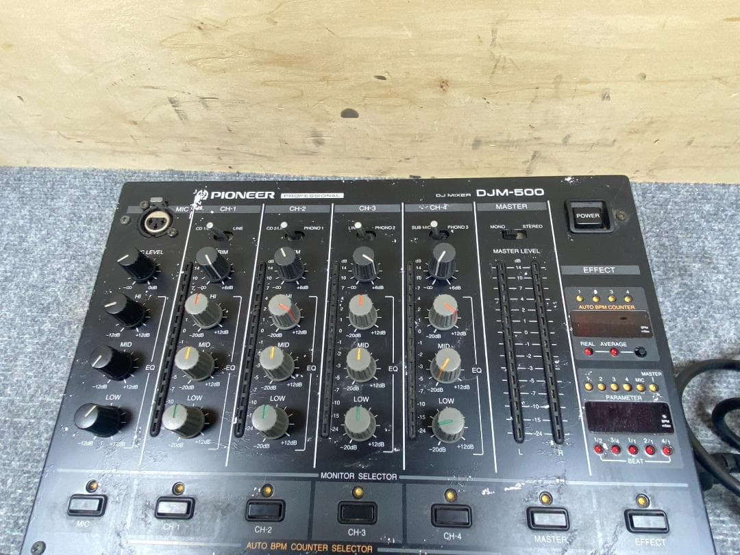 1022 pioneer DJM-500 DJミキサー