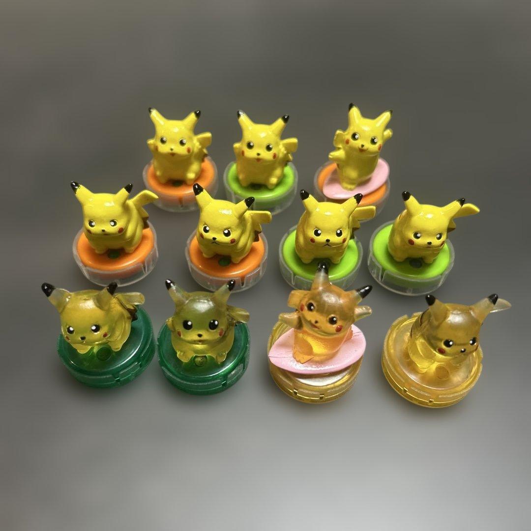 ポケモン　スタンプ　限定バージョン　未使用　11体セット　クリア　ピカチュウ