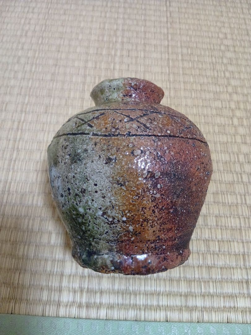 骨董品　壺　希少　未使用　極美品　小壺　陶器　工芸　陶芸