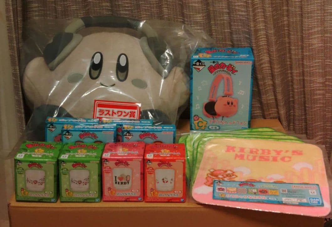 カービィ ぬいぐるみ ヘッドフォン その他　一番くじ　まとめ売り