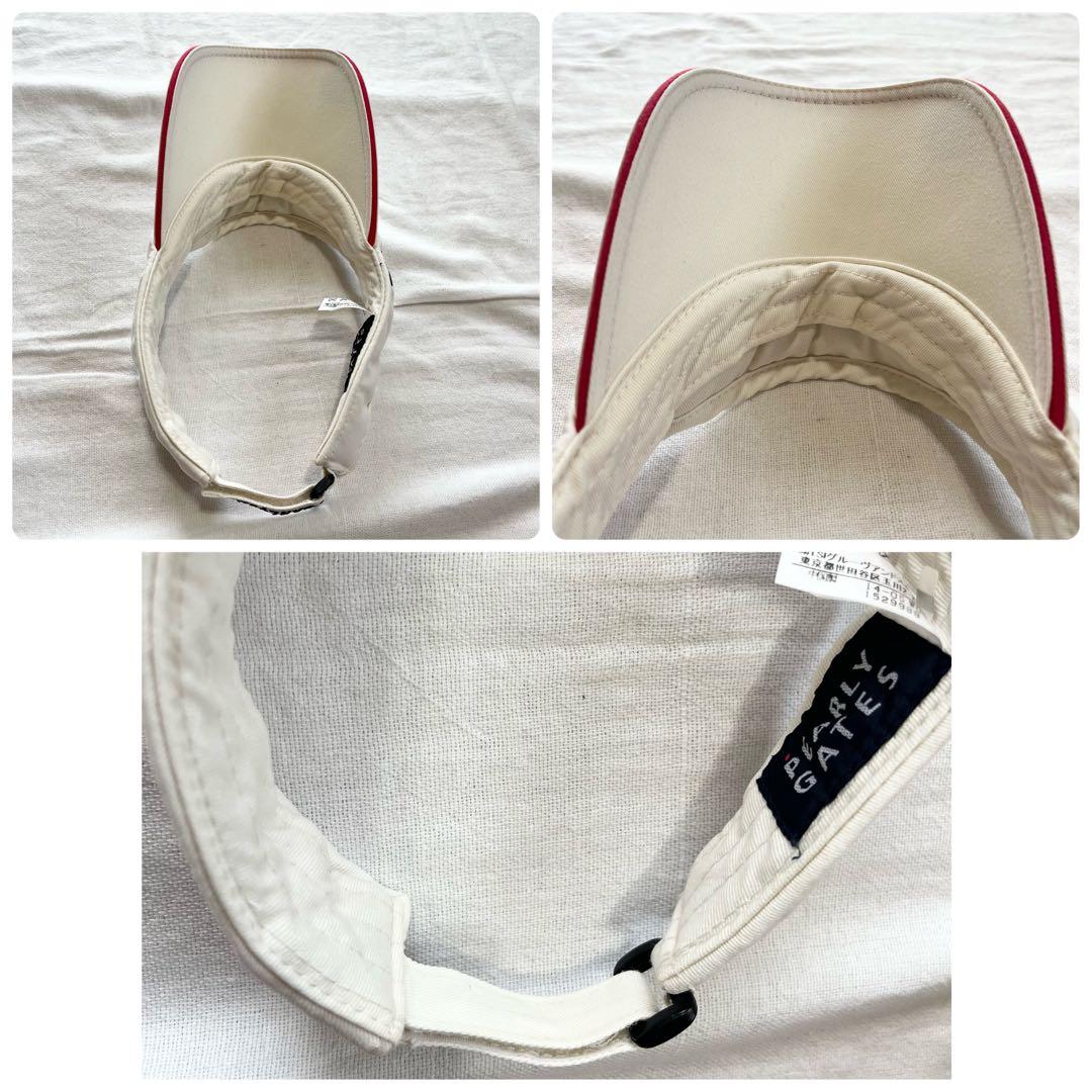 パーリーゲイツ セットアップ トップス スカート サンバイザー セット ゴルフ