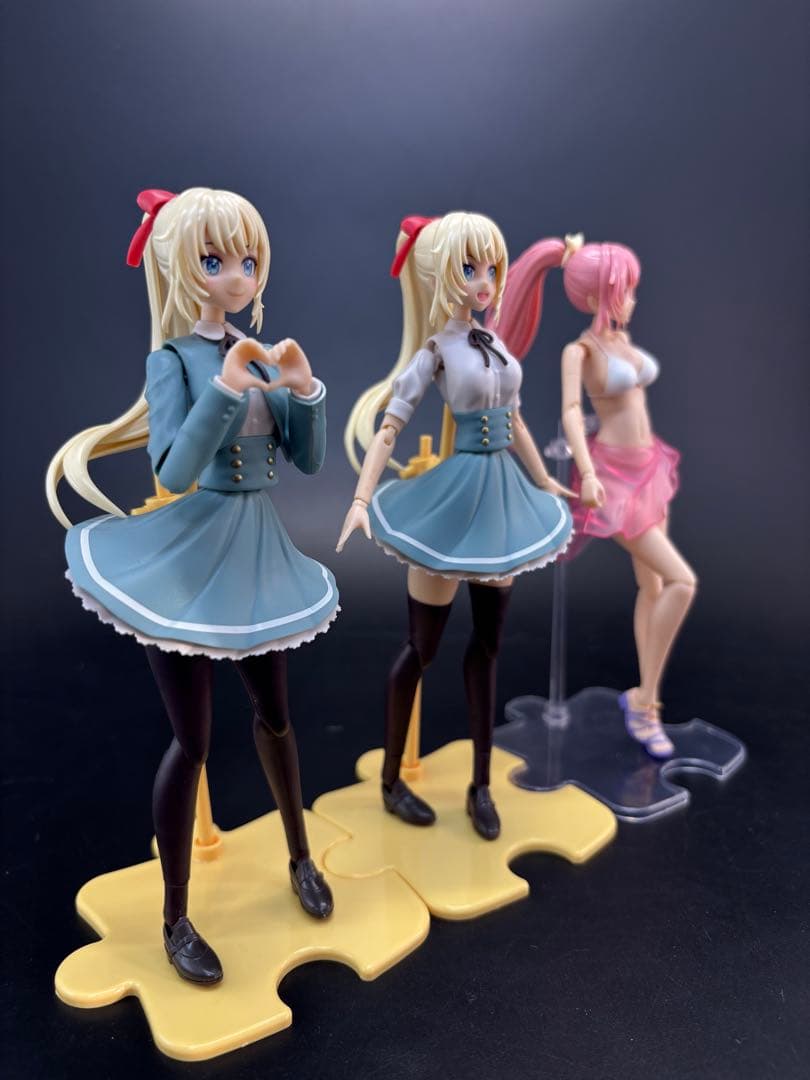 【組立済み】創彩少女庭園 佐伯 リツカ3体まとめ売り