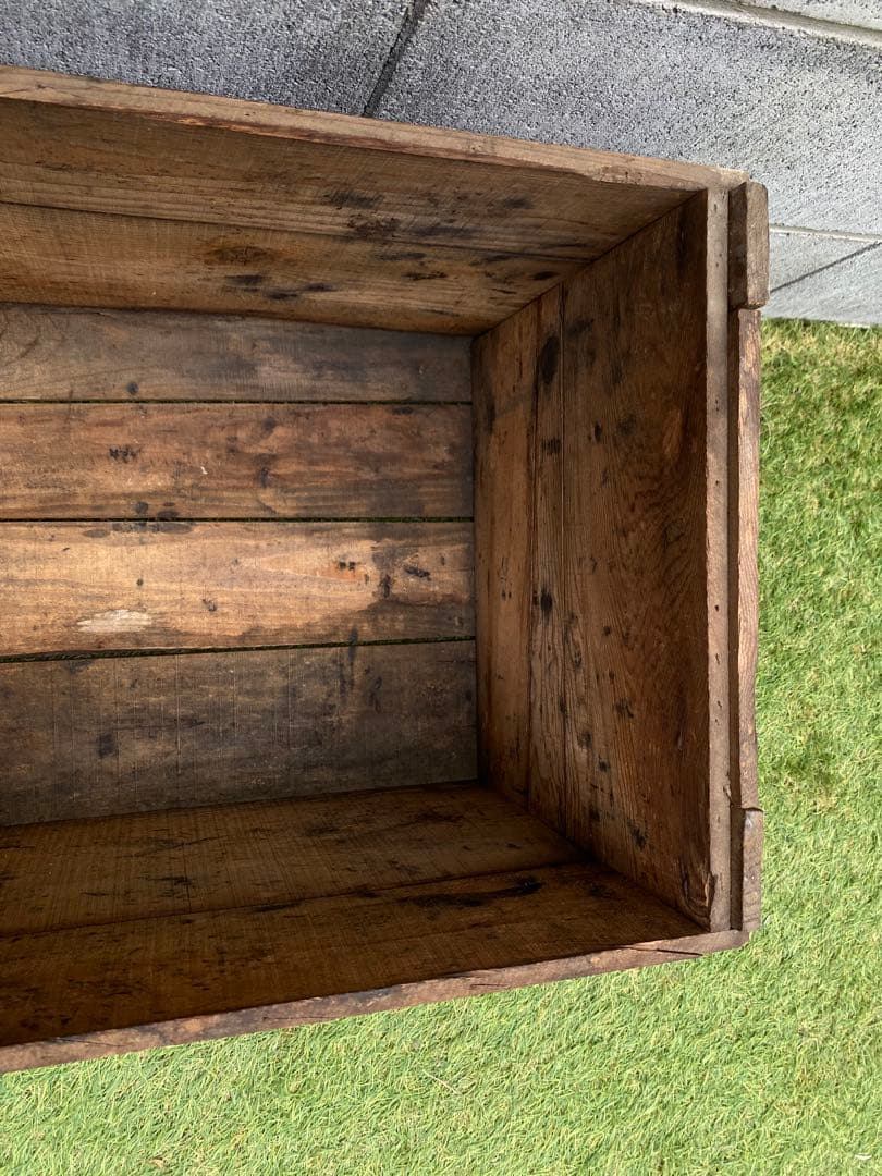 資生堂 木箱 アンティーク レトロ 昭和 資生堂化粧品 箱