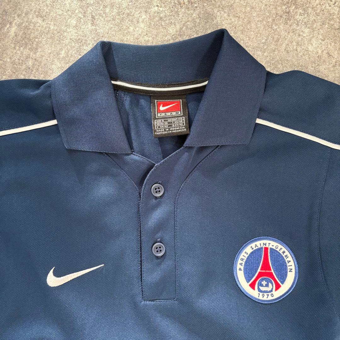 【入手困難】90s 01-02 パリ・サンジェルマンFC Nike ポロシャツ