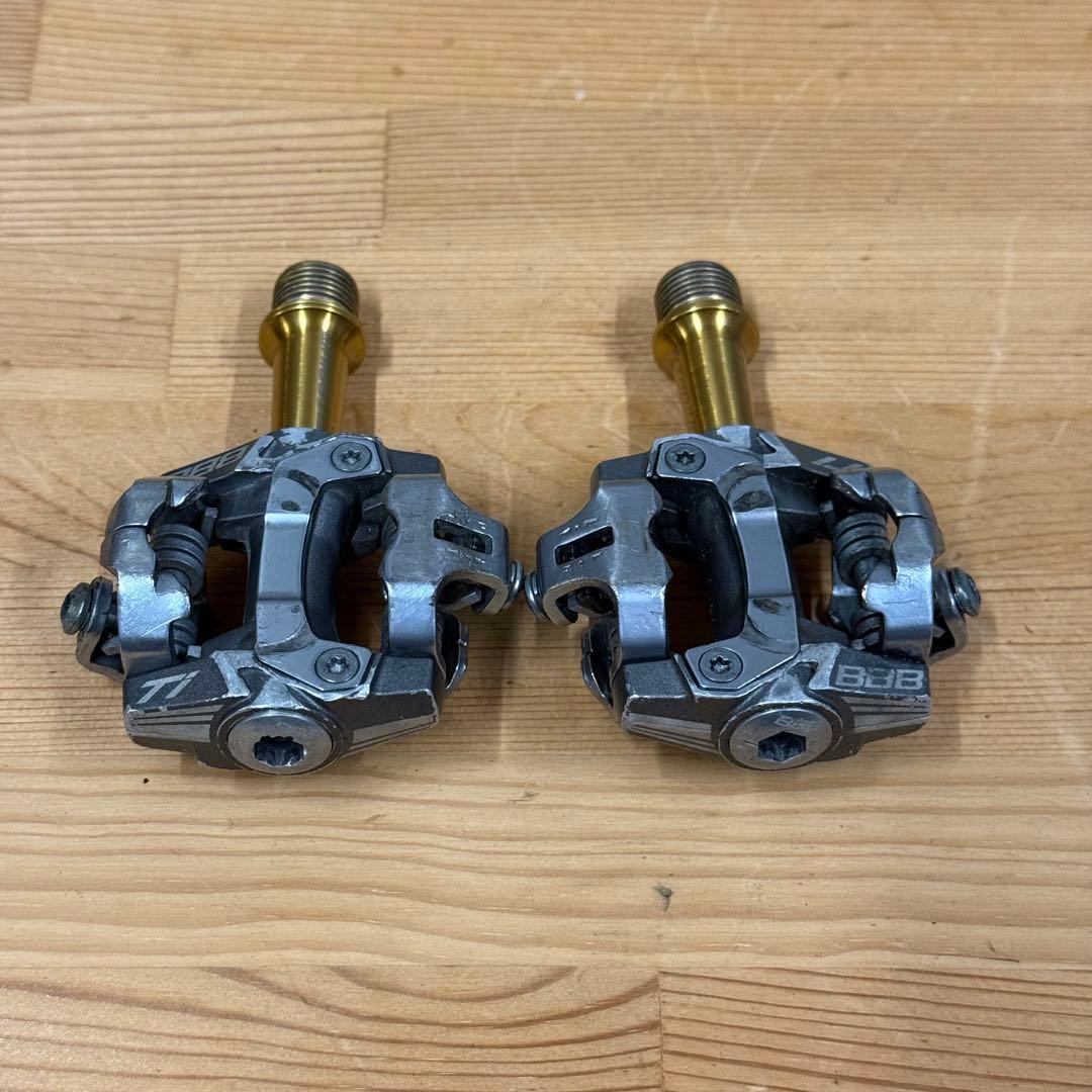 BBB BPD-13 SPDペダル チタンアクスル 超軽量 要メンテ