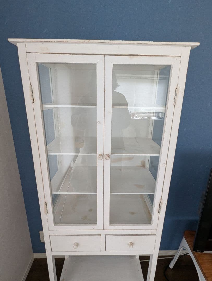 送料無料　アンティーク　ドクターキャビネット　ペット、喫煙なし