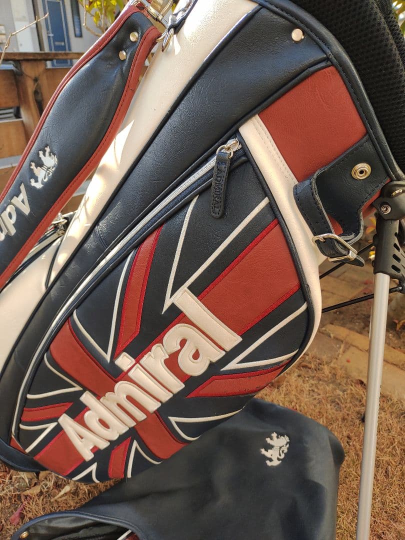 Admiral スタンド式ゴルフキャディバッグ ✨ユニオンジャック
