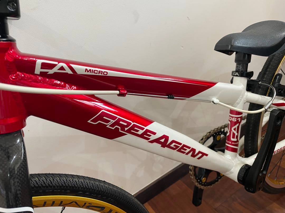 bmxレーシング レース　レーサー　カーボンフォーク　マイクロミニ　ミニ　送料込