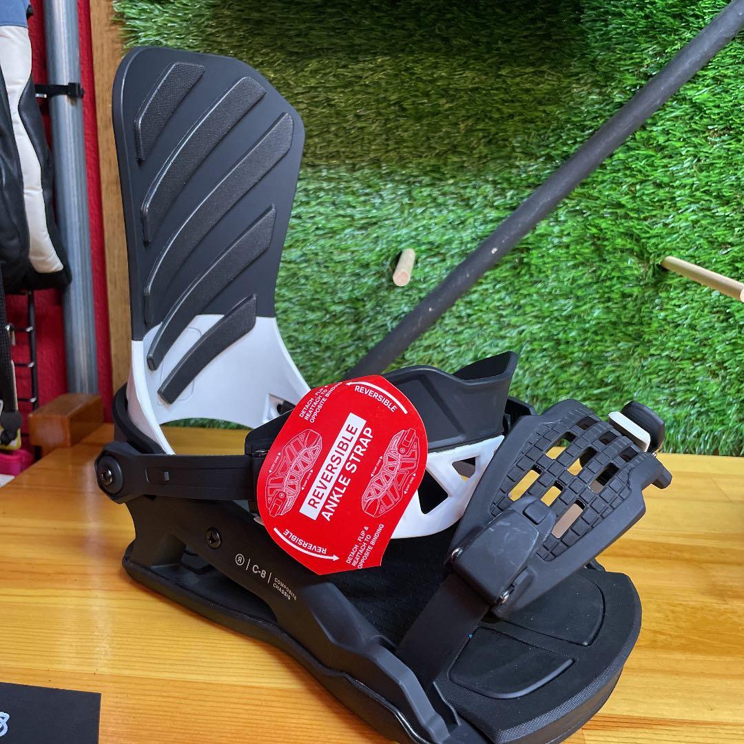 rideスノーボードバインディング　c8 Mサイズ