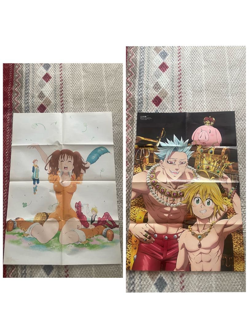 アニメディア　クリアファイル　ポスター　下敷き　付録