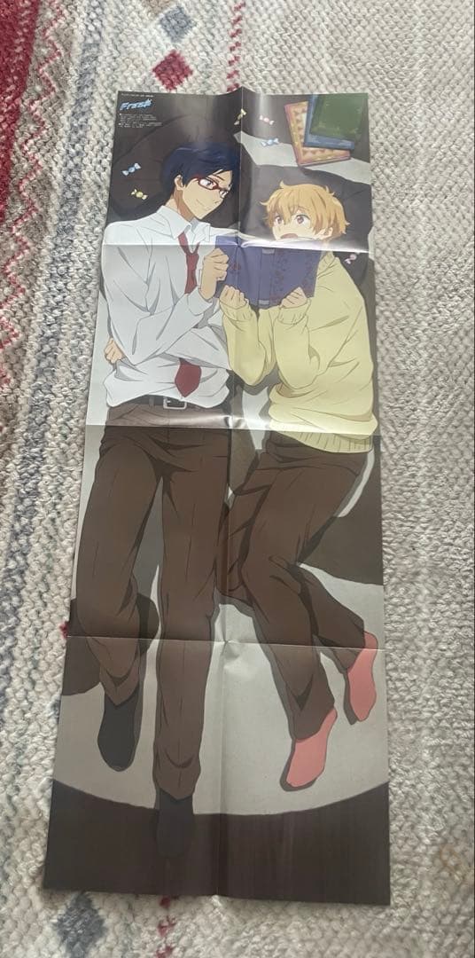 アニメディア　クリアファイル　ポスター　下敷き　付録