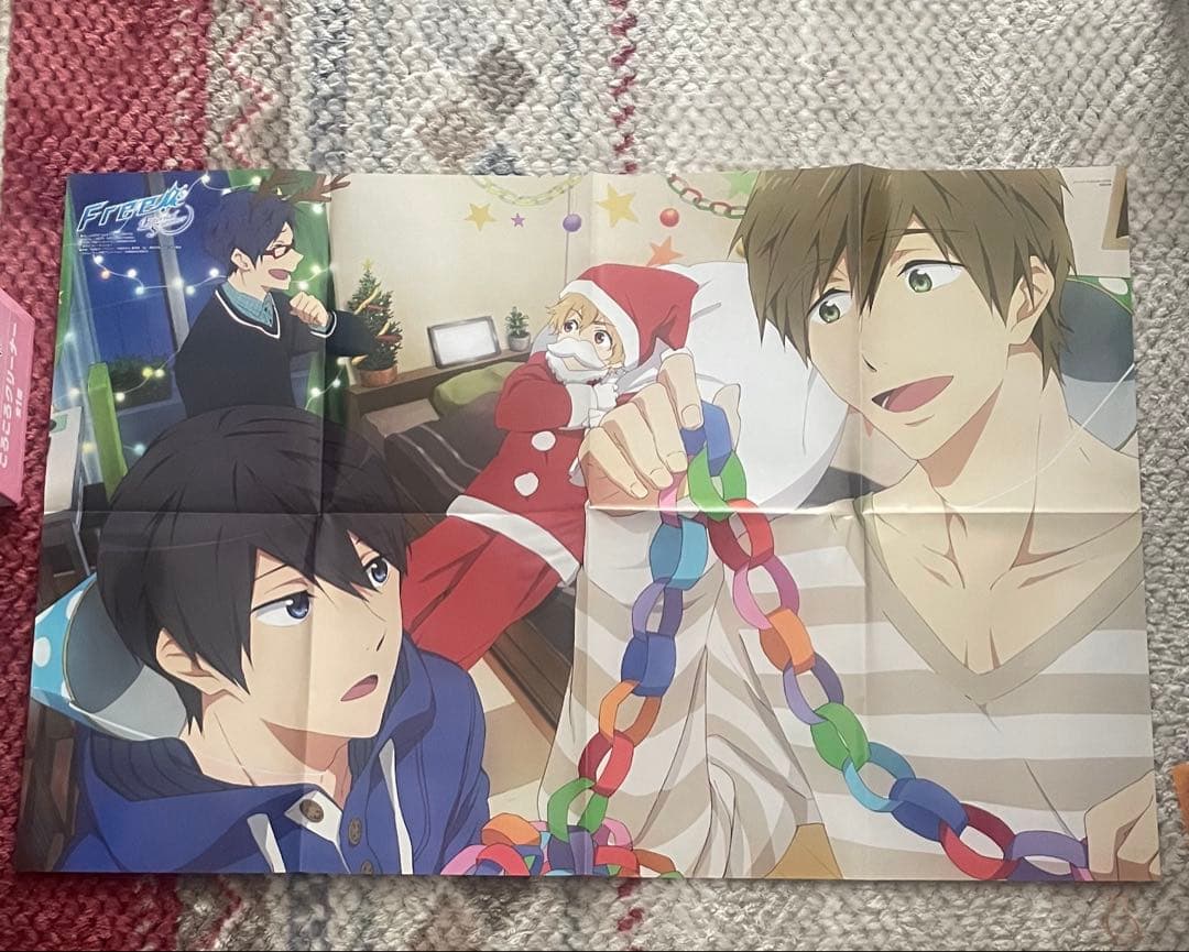 アニメディア　クリアファイル　ポスター　下敷き　付録