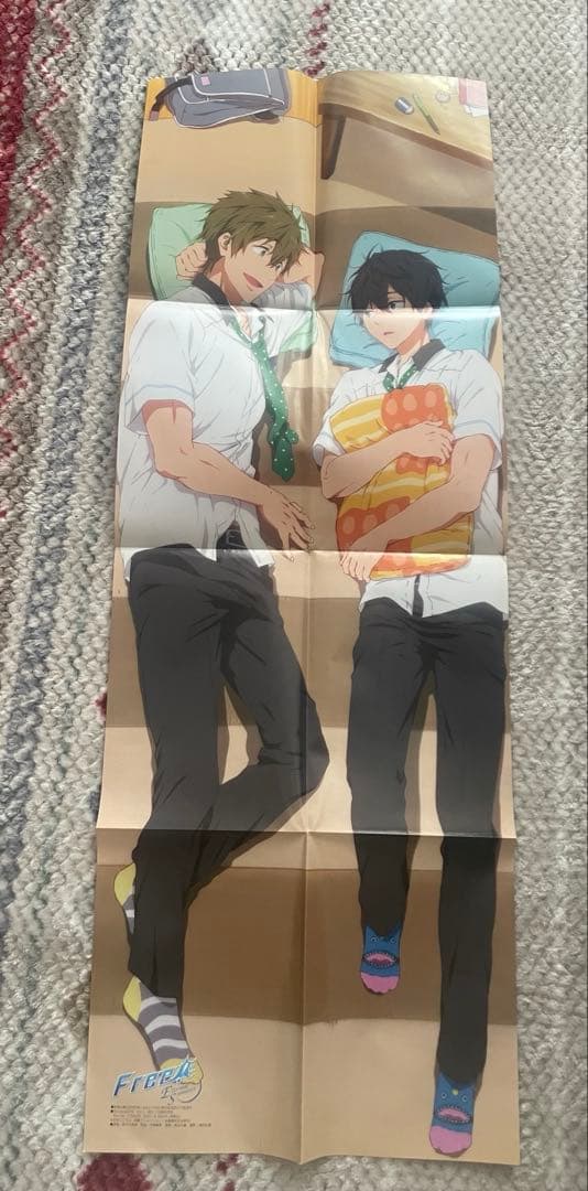 アニメディア　クリアファイル　ポスター　下敷き　付録