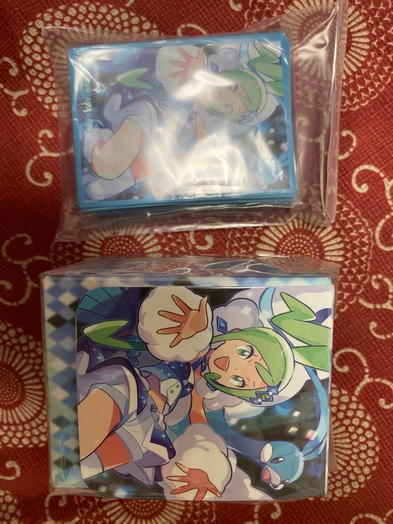 【公式サプライ】ポケモンカード デッキシールド デッキケース ルチア　未使用