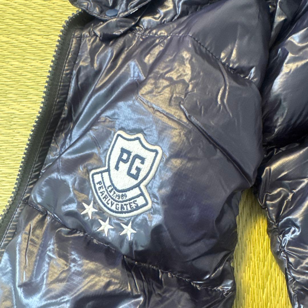 PEARLY GATES 星柄 リバーシブルダウンベスト サイズ4