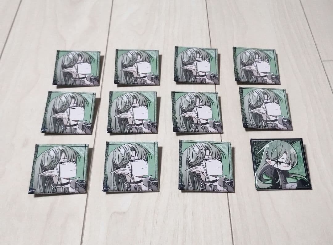 DAIROKU：AYAKASHIMORI　比良　スクエア缶バッジ　12個セット