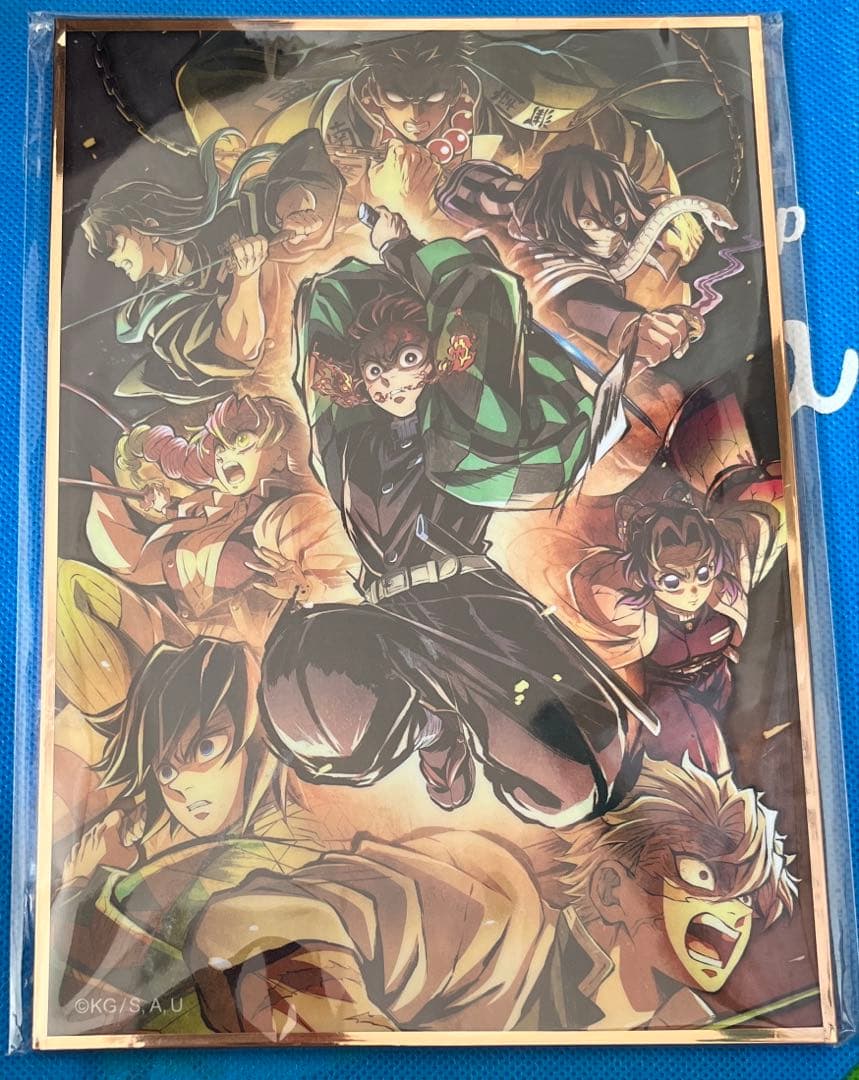 鬼滅の刃 鬼滅シアター キービジュアルアクリル色紙 柱稽古編 開幕編