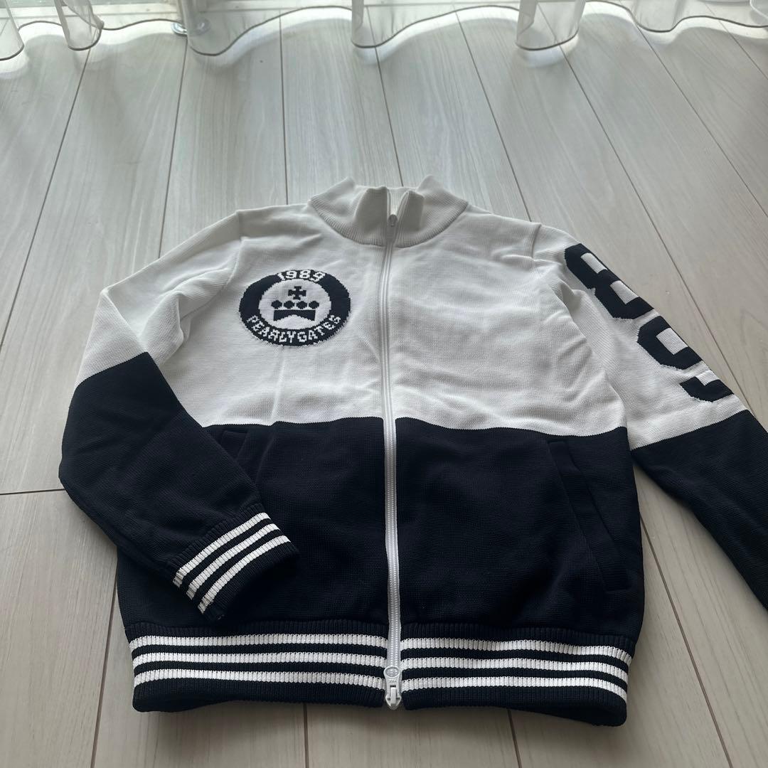 美品　パーリーゲイツ   ダブルジップブルゾン