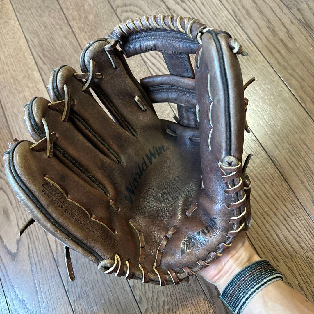 MIZUNO 左利き用 硬式グローブ WORLD WIN GAC-3