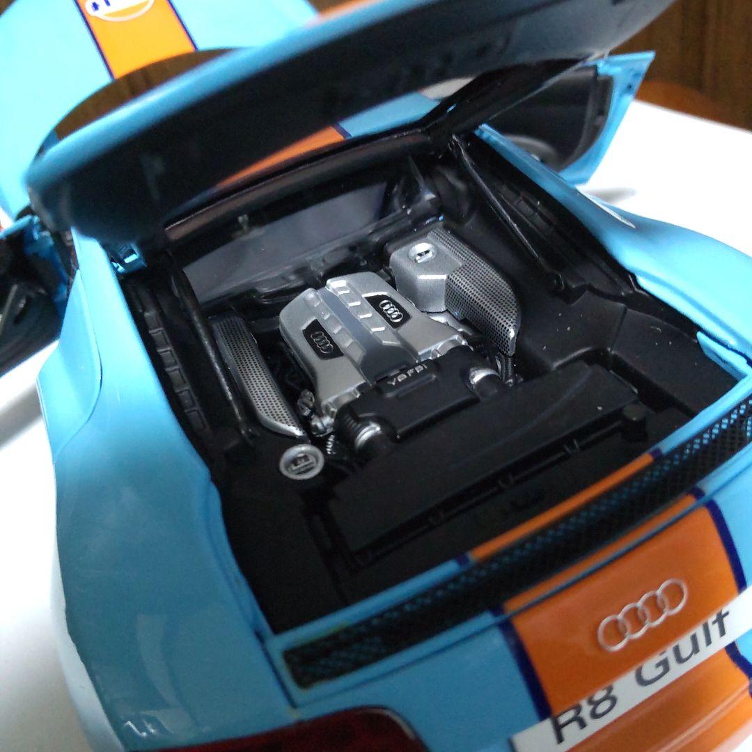 アウディ R8 ガルフ 1/18 京商