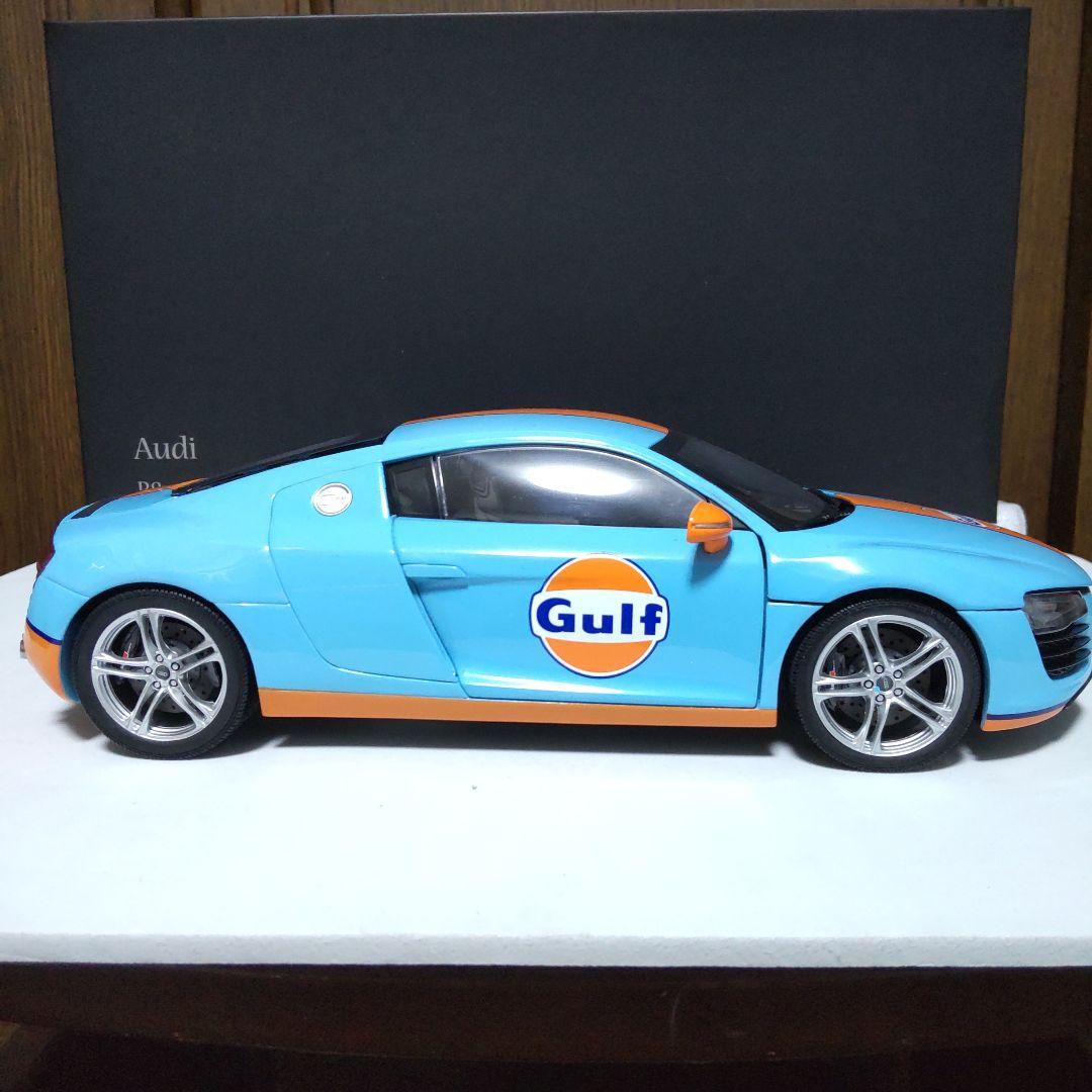 アウディ R8 ガルフ 1/18 京商