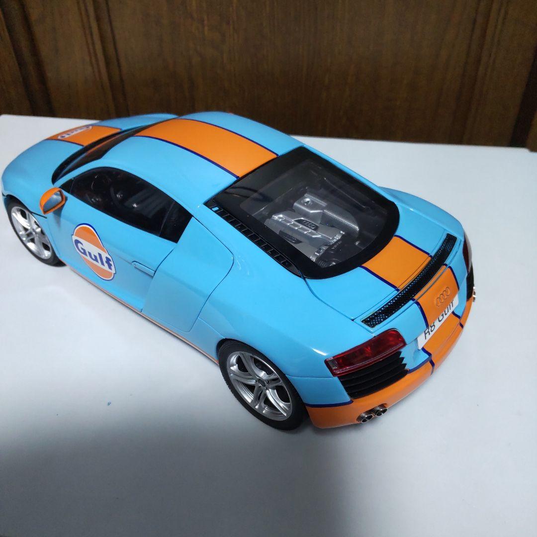 アウディ R8 ガルフ 1/18 京商