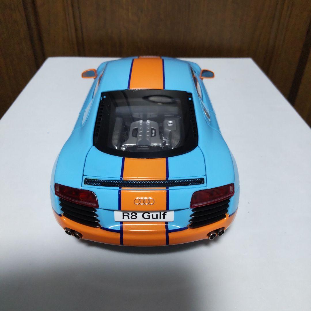 アウディ R8 ガルフ 1/18 京商