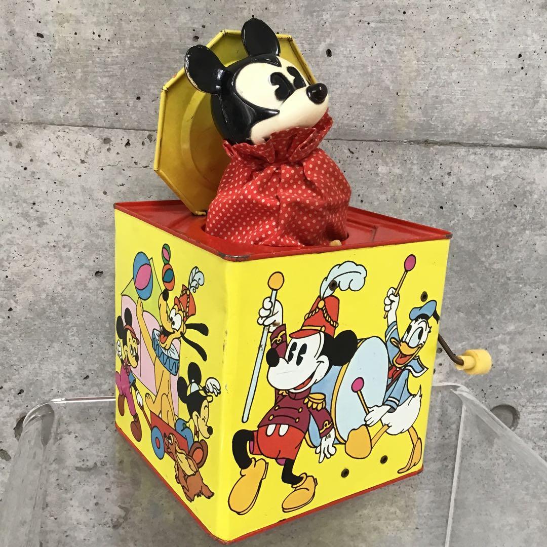 ミッキーマウス びっくり箱 W.D.P. カーニバル社
