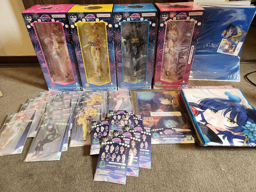 一番くじ ぼっち・ざ・ろっく！VOLUME 4 フィギュア　4体　おまけ多数