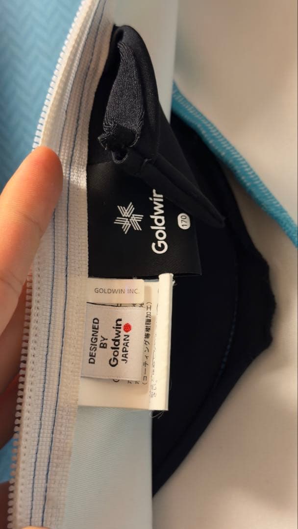 Goldwin フルスーツ 青色 アルペンスキー 競技用 ワンピース 170