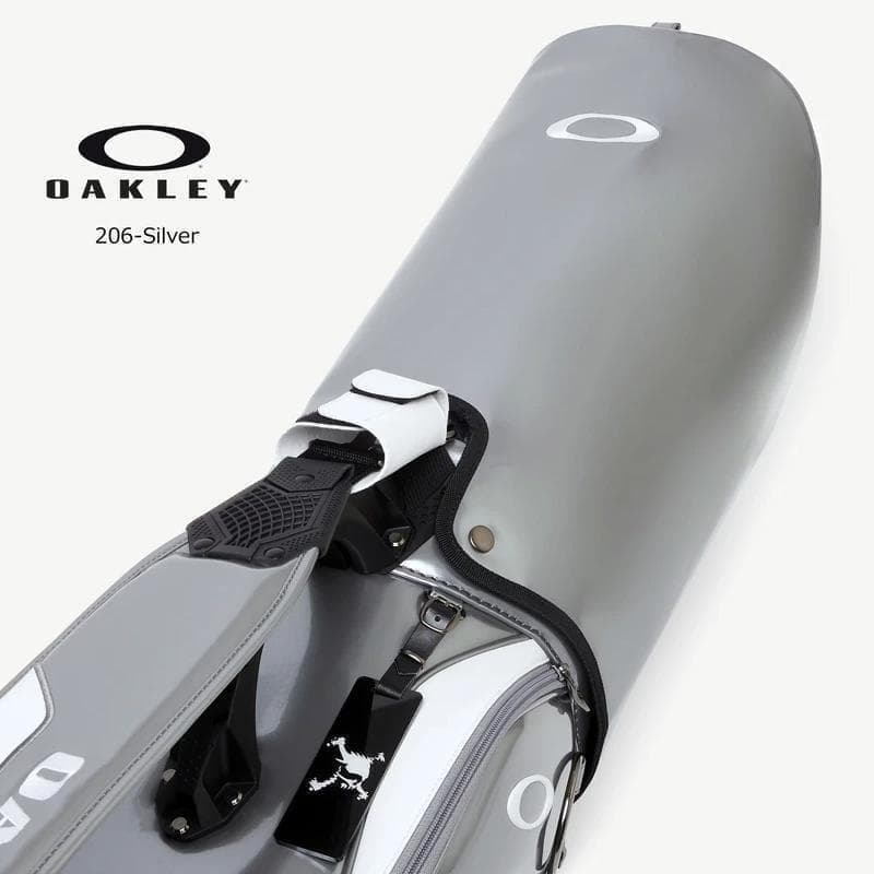 新品 オークリー OAKLEY スカル ゴルフ キャディバッグ シルバー