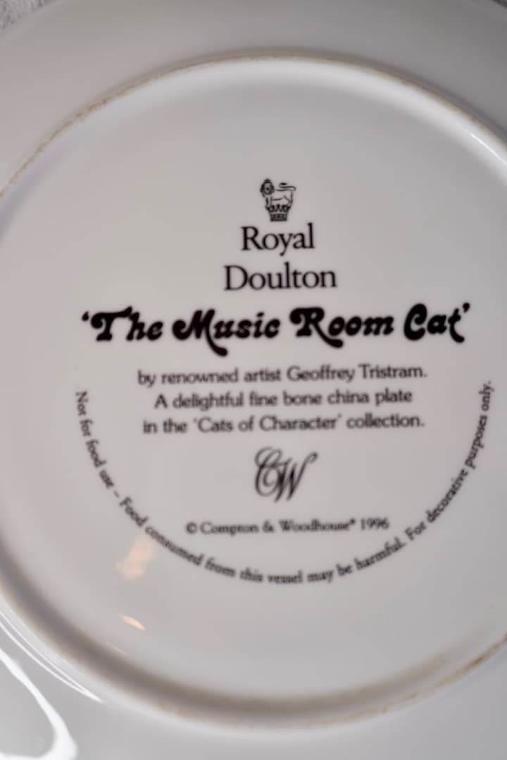   猫 絵皿 9枚セット コレクションプレート