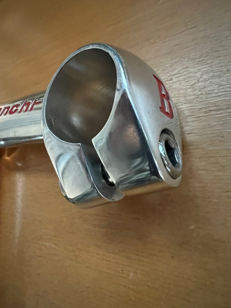 3ttt BIANCHI刻印ステム 100mm イタリア製 中古品