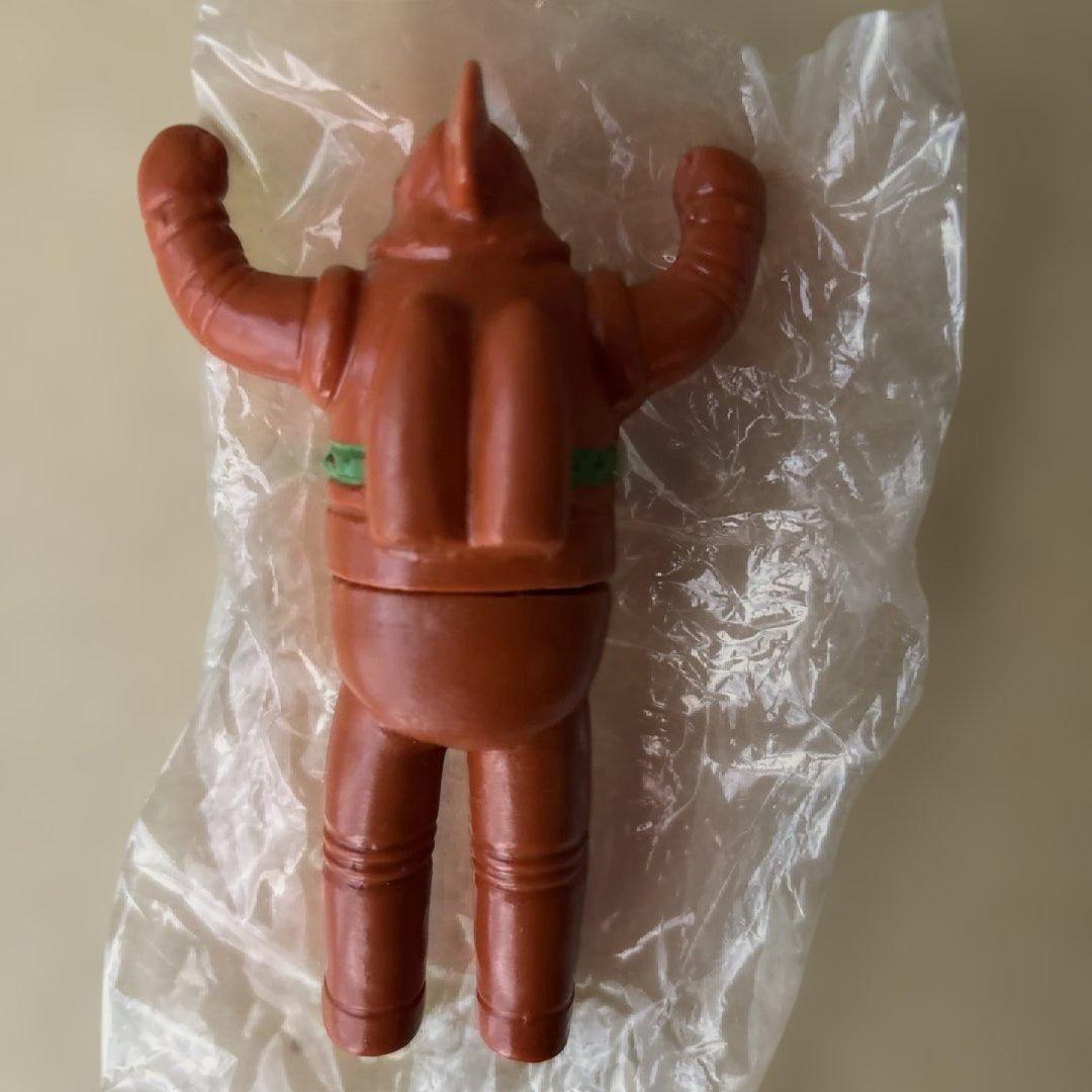 【中古品】年代物 ブルマァクの怪獣シリーズ 鉄人28号 ソフビ フィギュア