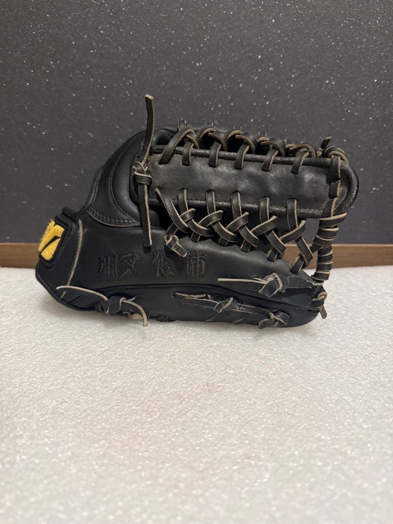 ★希少品★美品★ ミズノプロ ビックM 初期 イチローモデル 軟式 外野 少年