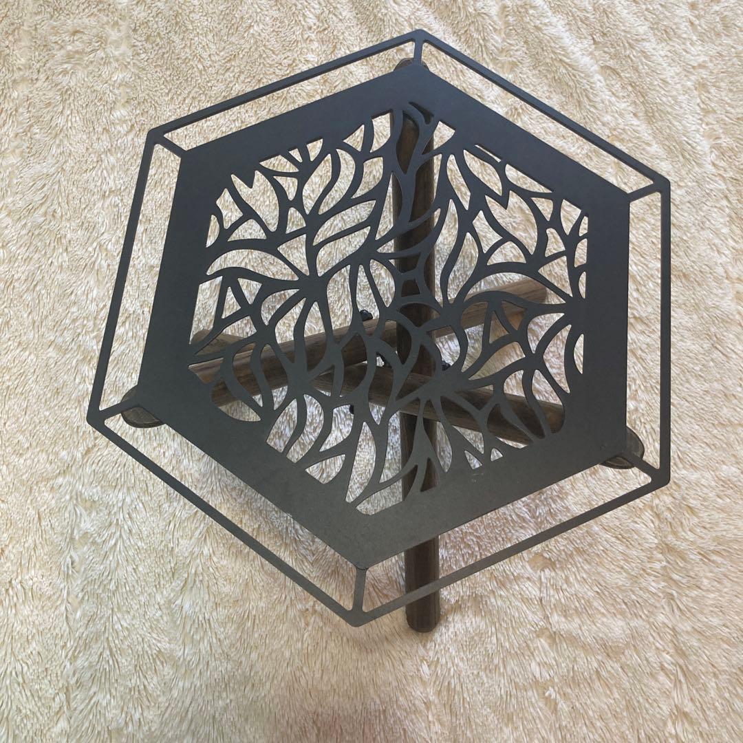 SOMABITO 焚き火サイドスタンド Vein ソマビト（専用収納ケース付き）