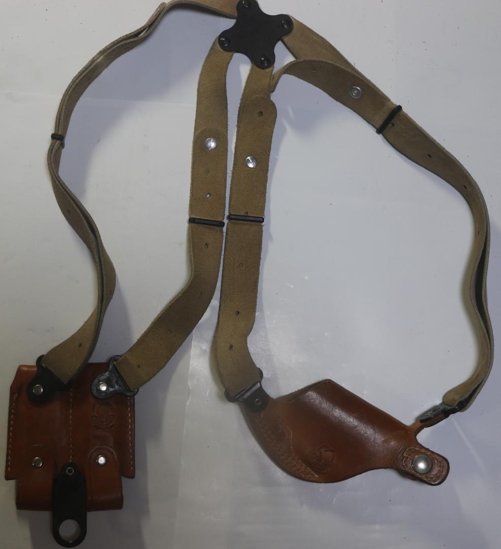 超貴重　ジャッカス製（ガルコの前身）ショルダーホルスターワルサーPPK/PP適合