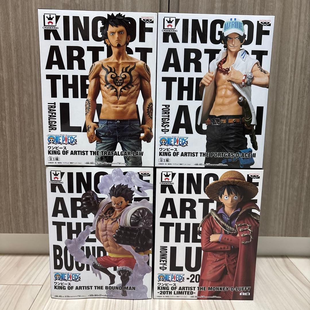 ONE PIECE KING OF ARTIST シリーズ 4体セット