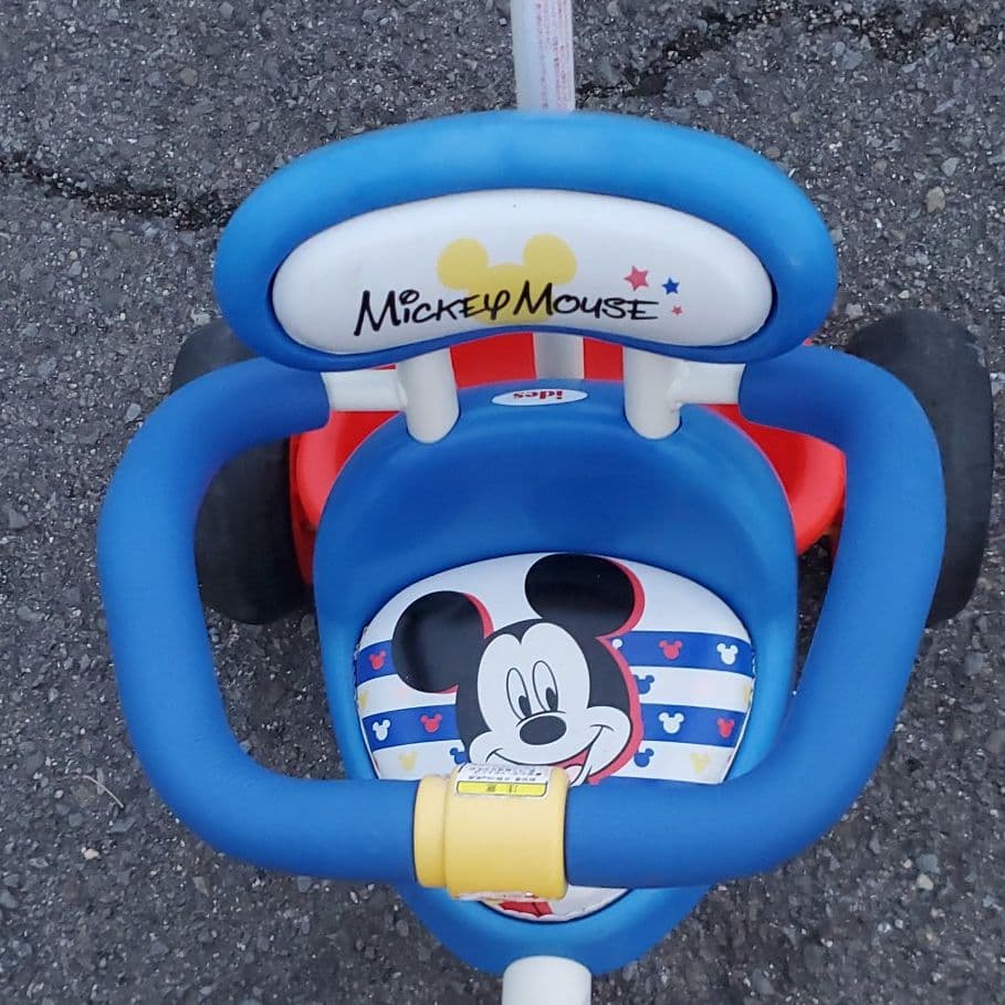 値下げしました　ミッキーマウス　三輪車