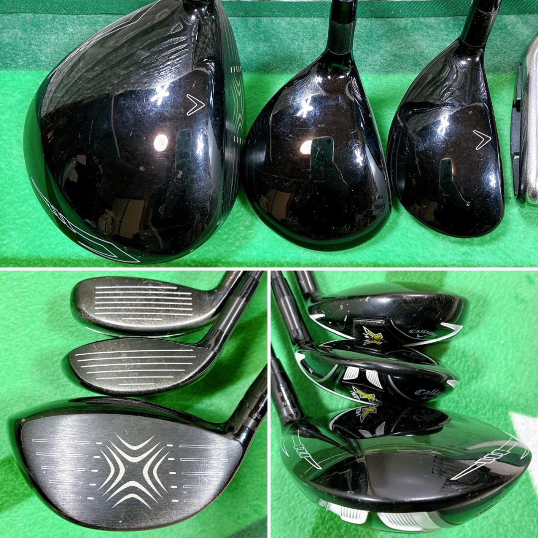 Callaway メンズ ゴルフクラブセット11本 右利き キャディバッグ付