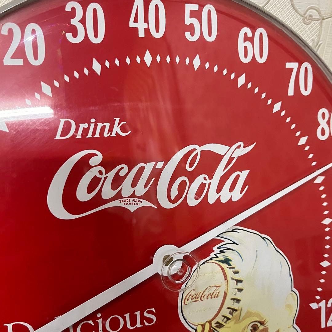 【アンティーク】コカ・コーラ サーモメイター 温度計 アメリカン雑貨 ビンテージ