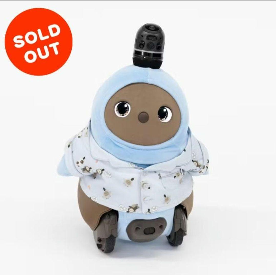 LOVOT ラボット 総柄プリント パジャマ ライトブルー　【新品】