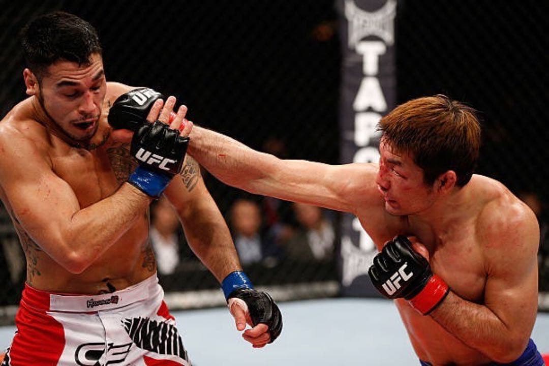 UFC JAPAN 試合 実使用 公式グローブ　福田力