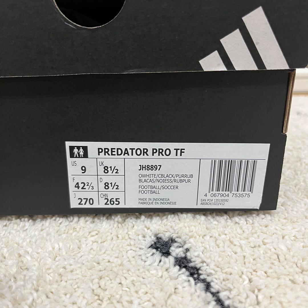 <新品> adidas Predator pro tf 27cm
