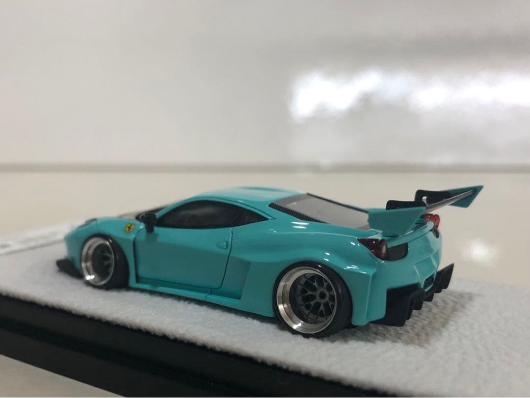 JEC 1/64 LBワークス　フェラーリ 458GTシルエット深リムカスタム