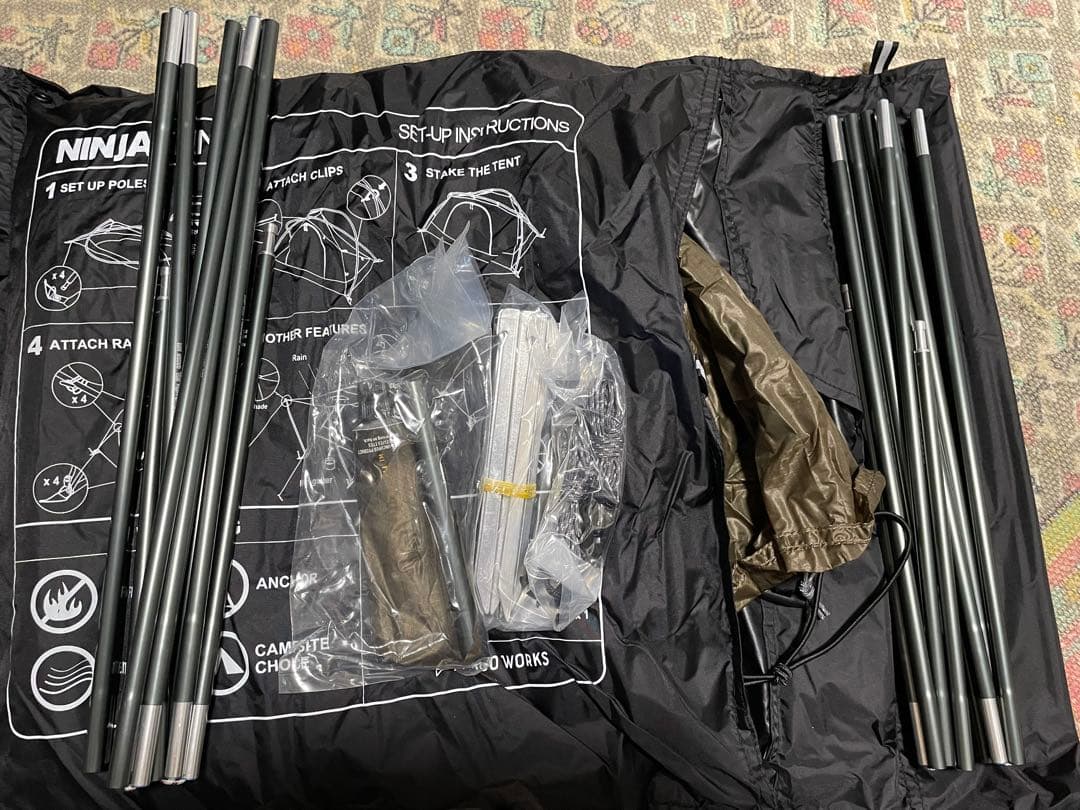 パーゴワークス　ニンジャテント　NINJATENT ダークベージュ