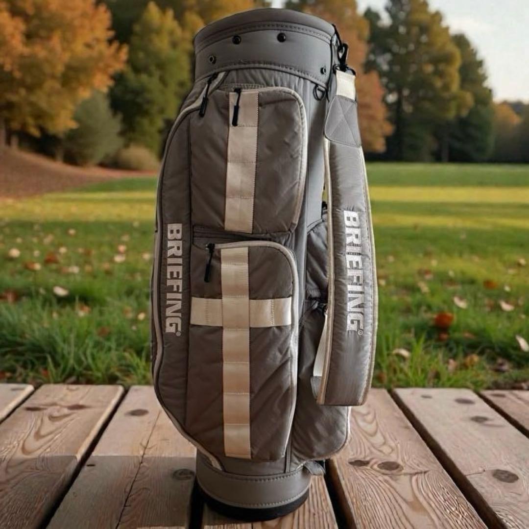 BRIEFING ブリーフィング　キャディバッグ　CR-6 #03 グレー