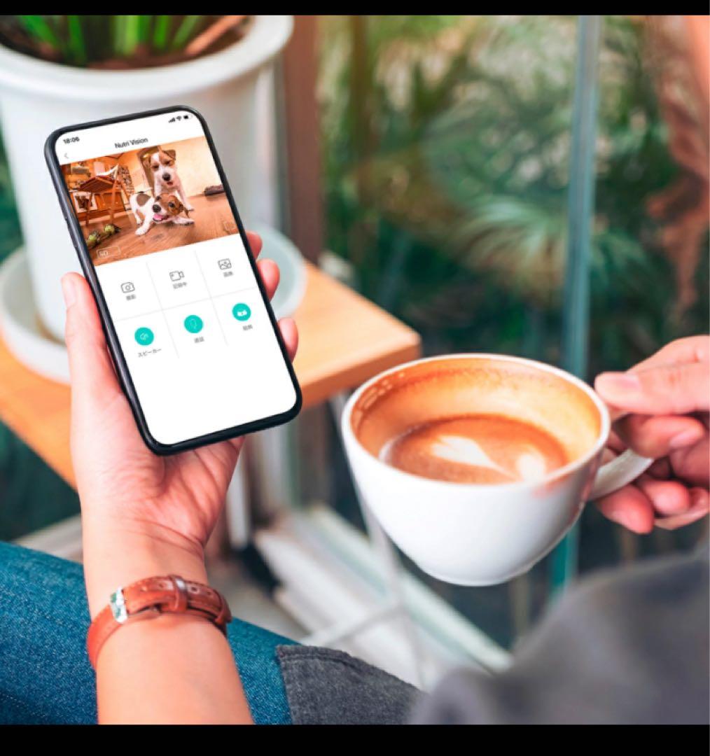 ペット用IPC自動給餌器　犬猫　Petoneer