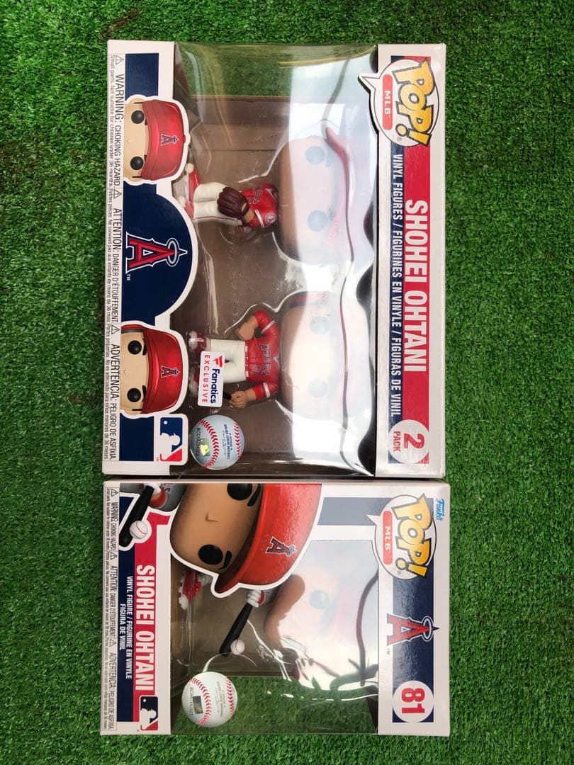 大谷翔平　POP! MLB フィギュア　2セット