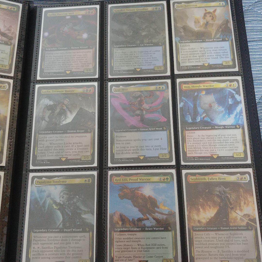 ファイナルファンタジー統率者デッキ　伝説のクリーチャー　拡張foil65種セット